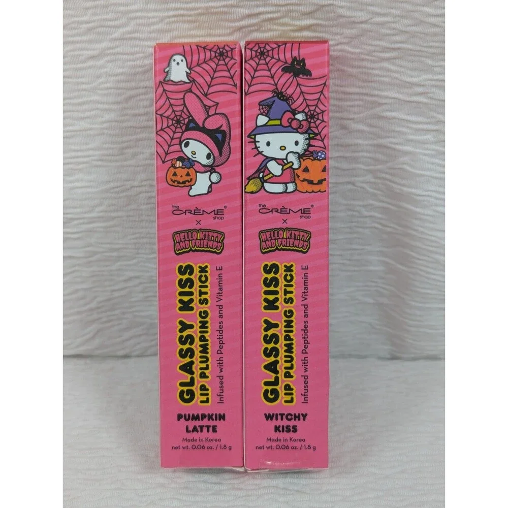 The Creme Shop - Hello Kitty - Glassy Kiss Lip Plumping Stick - 2 Pack